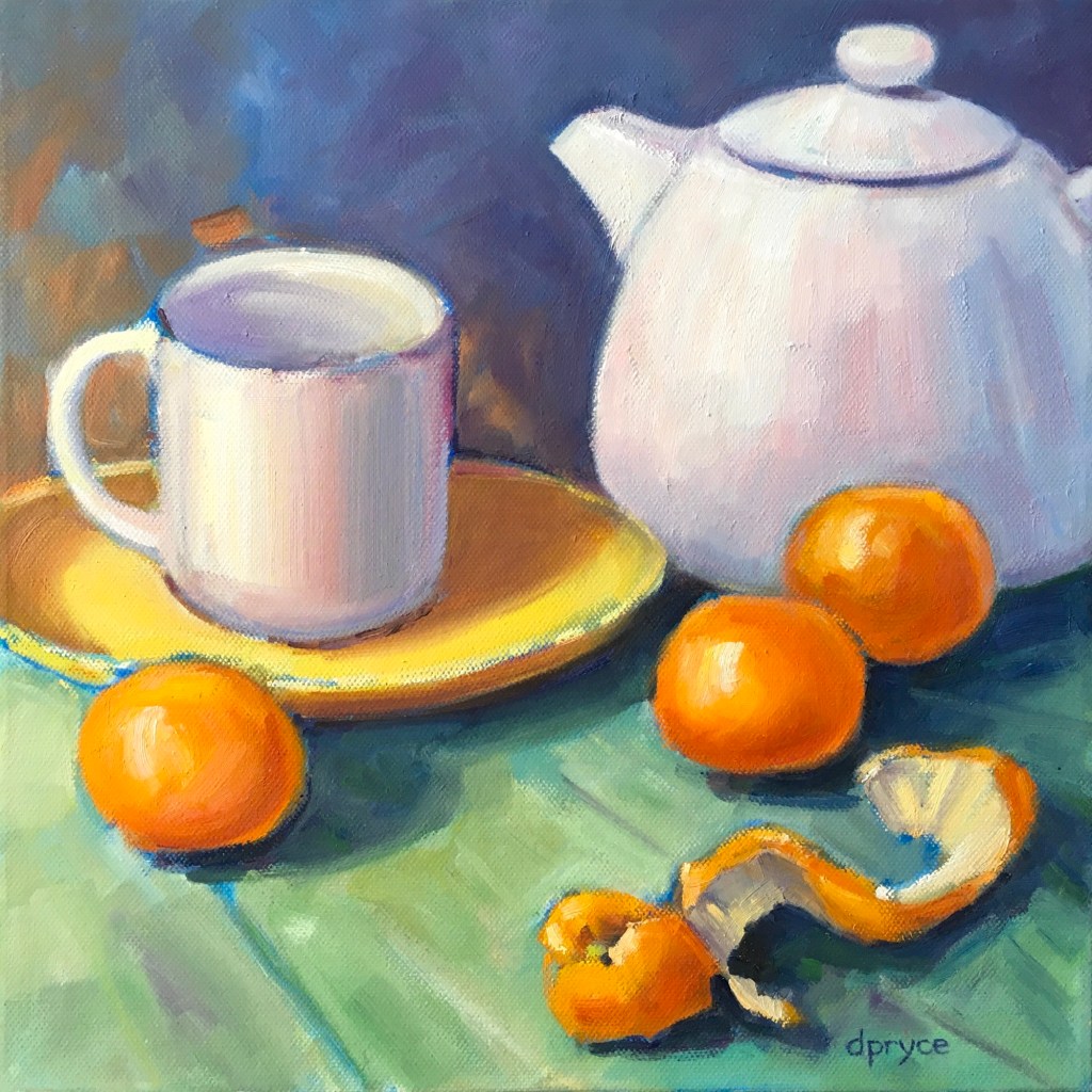 ‘My Darlin’ Clementine’, 
12”x12”, $300.